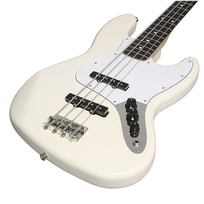 Fender Standard Jazz Bass 4 String SS Pickup with Rosewood Fretboard - Arctic White