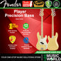 Fender Player Precision Bass Guitar 4 String with Maple Fretboard - Buttercream