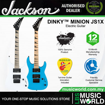 Jackson JS1X Dinky Minion Poplar Body Maple Fretboard Electric Guitar HH Pickup