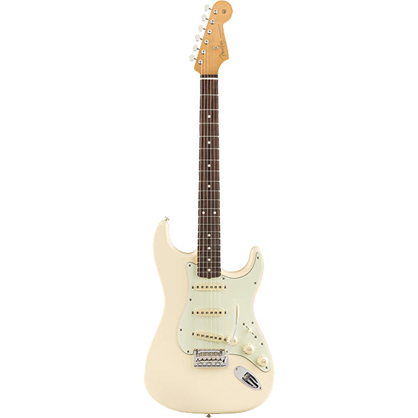 Fender Vintera 60s Stratocaster Modified Electric Guitar with Pau Ferro Fretboard and Tremolo - Olympic White