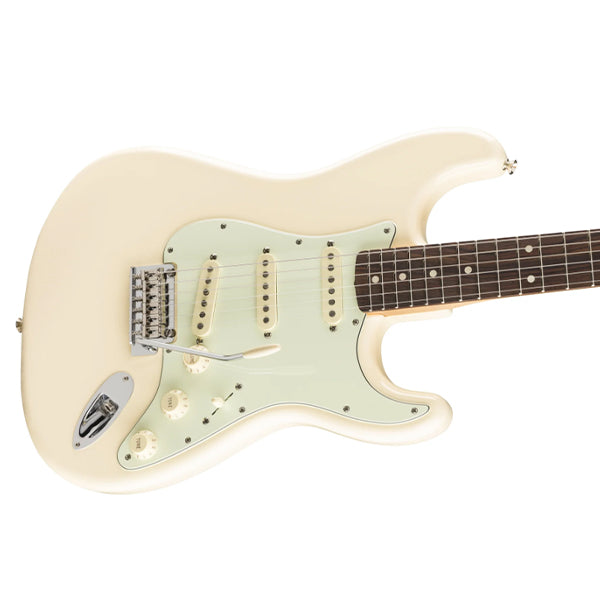 Fender Vintera 60s Stratocaster Modified Electric Guitar with Pau Ferro Fretboard and Tremolo - Olympic White