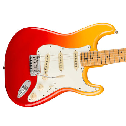 Fender Player Plus Stratocaster Electric Guitar Maple Fretboard with Tremolo and Gig Bag - Tequila Sunrise