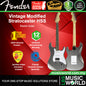 Squier Vintage Modified Stratocaster Electric Guitar with HSS Pickup and Tremolo - Gun Metal Grey