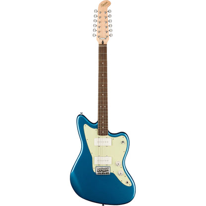 Squier Paranormal Jazzmaster XII 12-String Electric Guitar with Laurel Fretboard - Lake Placid Blue