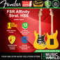 Squier FSR Affinity Series Stratocaster Electric Guitar HSS Pickup with Maple Fretboard - Graffiti Yellow