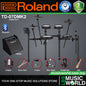 Roland TD-07DMK2 Electronic Drum Set With Package and Amplifier PM200