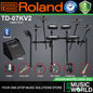 Roland TD-07KV2 5 Pieces Electronic Drum Kit V-Drum Set With Package and PM200 Amplifier