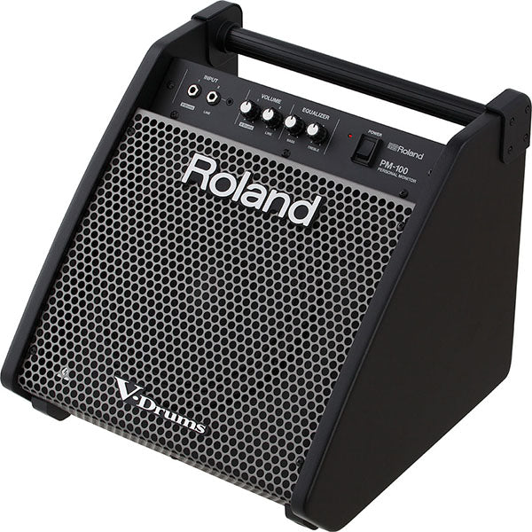 Roland TD-07KV2 5 Pieces Electronic Drum Kit V-Drum Set With Package and PM100 Amplifier