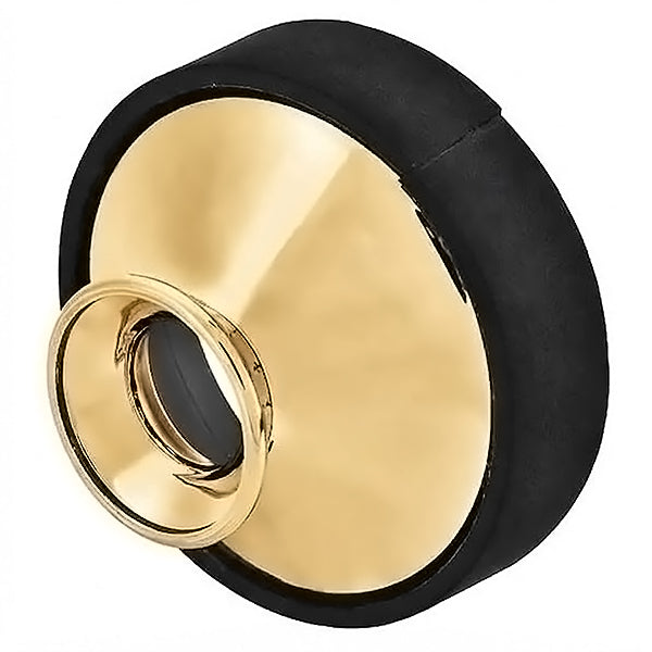 BSL Alto Saxophone Practice Mute ABS Lightweight Sax Dampener - Gold
