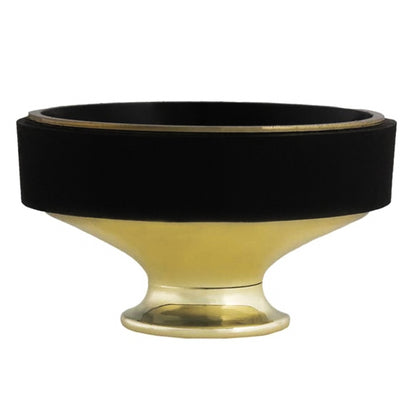 BSL Alto Saxophone Practice Mute ABS Lightweight Sax Dampener - Gold
