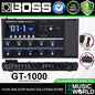 Boss GT-1000 Guitar Multi Effects USB Pedal Basic Package with Amplifier Modeling (GT1000)