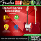 Squier by Fender Debut Telecaster Electric Guitar with White Pickguard Laurel FB