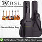 BSL EG1 Electric Guitar Bag for All Size Electric Guitar Padded Backpack Soft Case