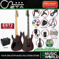 ZTA EST2 Super Stratocaster Electric Guitar Package Amplifier Bundle Set with Tremolo