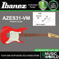 Ibanez AZES31 Poplar Body Electric Guitar with SSS Pickup and Jatoba Fingerboard - Vermilion (AZES 31)