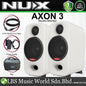 NUX AXON 3 90 Watt 2 Way Lightweight Bluetooth Powered Studio Monitor with Carrying Bag