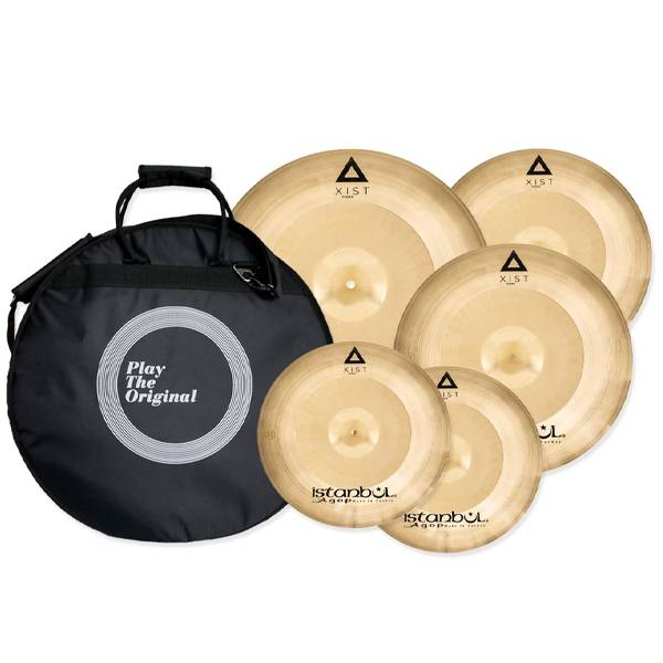 Istanbul Agop 14",16",18",20" Xist Power Cymbal set with Bag - Pack (IXPWS4)