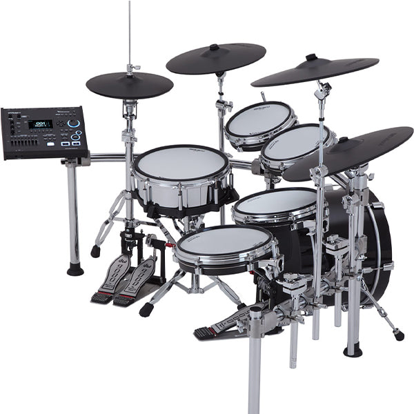 Roland TD716 Digital Electronic V-Drums 7 Series Kit Set Package with Pedal and Amplifier