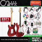 ZTA EST1 Stratocaster Electric Guitar Package Bundle Set with Tremolo