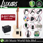 Luxars S-G17 PRO High-End TL Alder Body Electric Guitar SS Pickup with Roasted Maple Fretboard - Package (S G17)
