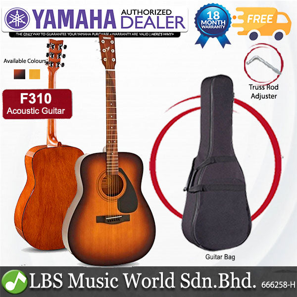 Yamaha F310 41'' Full Size Acoustic Guitar Package (F-310 F 310)