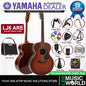 Yamaha LJ6 ARE 41'' Medium Jumbo Solid Spruce Acoustic Electric Guitar With Pickup Dark Tinted (LJ 6)
