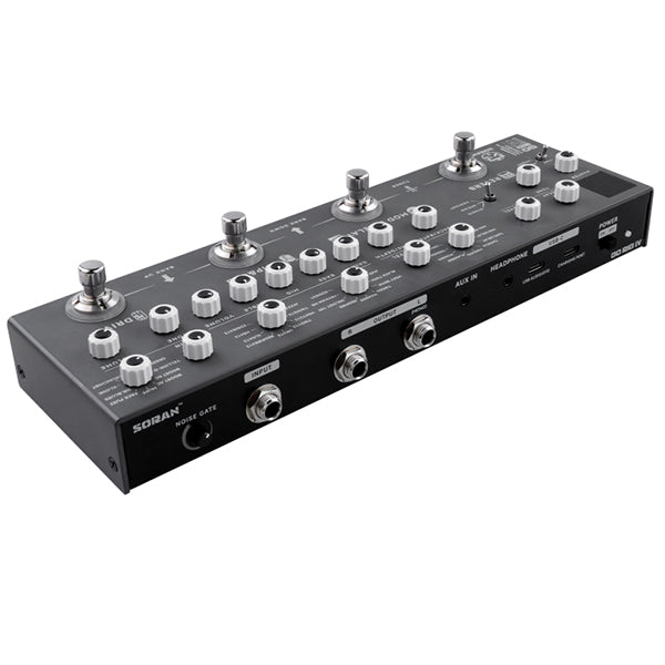 SORAN Go Rig Compact Portable All In One Rechargeable Multi Effects Stompbox (JCMS-G3A JCMS-G3B JCMS-G4)