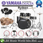 Yamaha Rydeen RDP2F5 5 Piece Acoustic Drum Set With Cymbal Package and Double Pedal - Black