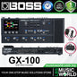 Boss GX-100 Guitar Multi Effects Pedal with Touchscreen Audio Interface and Bag (GX100 GX 100)