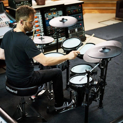 Roland TD713 Digital Electronic V-Drums 7 Series Kit Set Package with Pedal