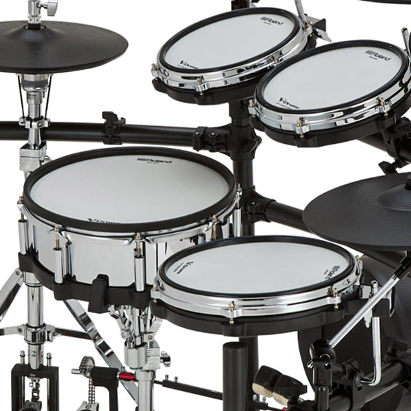 Roland TD516 Digital Electronic V-Drums Kit Package with Amplifier and Expandable V51 Module