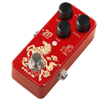Nux NOD-1 Overdrive Guitar Effect Pedal True Bypass Gold Silver Modes (NOD1)