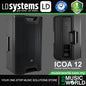 LD Systems ICOA 12 250 Watt 12 Inch Passive Coaxial PA Loudspeaker (LDICOA12INT)