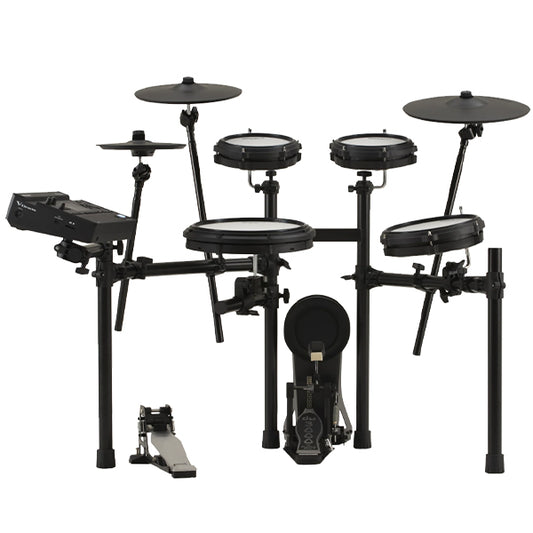 Roland TD313 Compact Digital Electronic V Drum 3 Series Kit Basic Package with Pedal