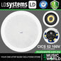 LD Systems CICS 52 40 Watt 5.25 Inch Woofer 2 Way In Ceiling Speaker or Speaker 100 Volt (CICS52 100V)