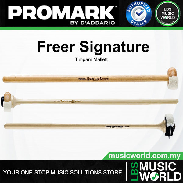 Promark Freer Signature Two Toned Wood Timpani Mallets (FDS1H FDS4B FDS4H)