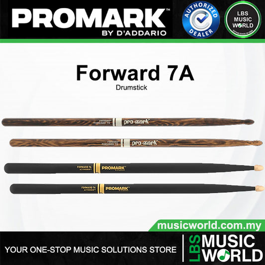 ProMark Forward 7A Hickory Drumstick Oval Wood Tip (TX7AW-FG TX7AW-AG)