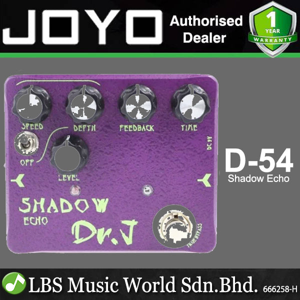 Joyo D-54 Dr.J Sparrow Bass Di Xlr And Drive Effect Guitar Pedal (D54 D 54)