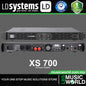 LD Systems XS 700 2 x 350 Watt 4 Ohms Amp PA Power Amplifier Class D (XS700 XS-700)