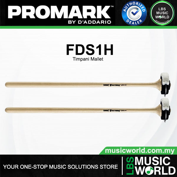 Promark Freer Signature Two Toned Wood Timpani Mallets (FDS1H FDS4B FDS4H)