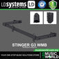 LD Systems STINGER G3 WMB Wall Bracket for STINGER G3 12 and 15 Inch Models (LDEBG3WMB)