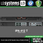 LD Systems IPA 412 T 120W Professional Amp 4-channel Installation Amplifier (LDIPA412T)