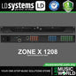 LD Systems ZONE X 1208 Hybrid Architecture DSP Matrix with 12 IN and 8 Out (LDZONEX1208-INT LDZONEX1208)
