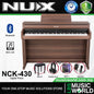 Nux NCK-430 88 Keys Digital Piano Grand Hammer with Bluetooth - Walnut Wood (NCK430)