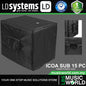 LD Systems ICOA SUB 15 PC Padded Protective Cover for ICOA Subwoofer 15 Inch (LDICOASUB15PC)