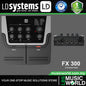 LD Systems FX 300 2 Channel Pedal with 16 Digital Effects Vocal Processor (FX300 FX-300)