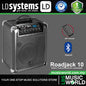 LD Systems Roadjack 10 Battery Powered Bluetooth Rechargeable Loudspeaker with Mixer and 2 Way Speaker (LDRJ10)