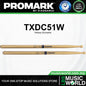 ProMark TXDC51W System Blue DC51 Lacquered Hickory Marching Snare Drumstick