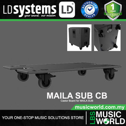 LD Systems MAILA SUB CB Castor Board for MAILA SUB