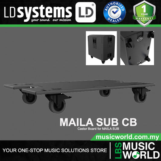 LD Systems MAILA SUB CB Castor Board for MAILA SUB